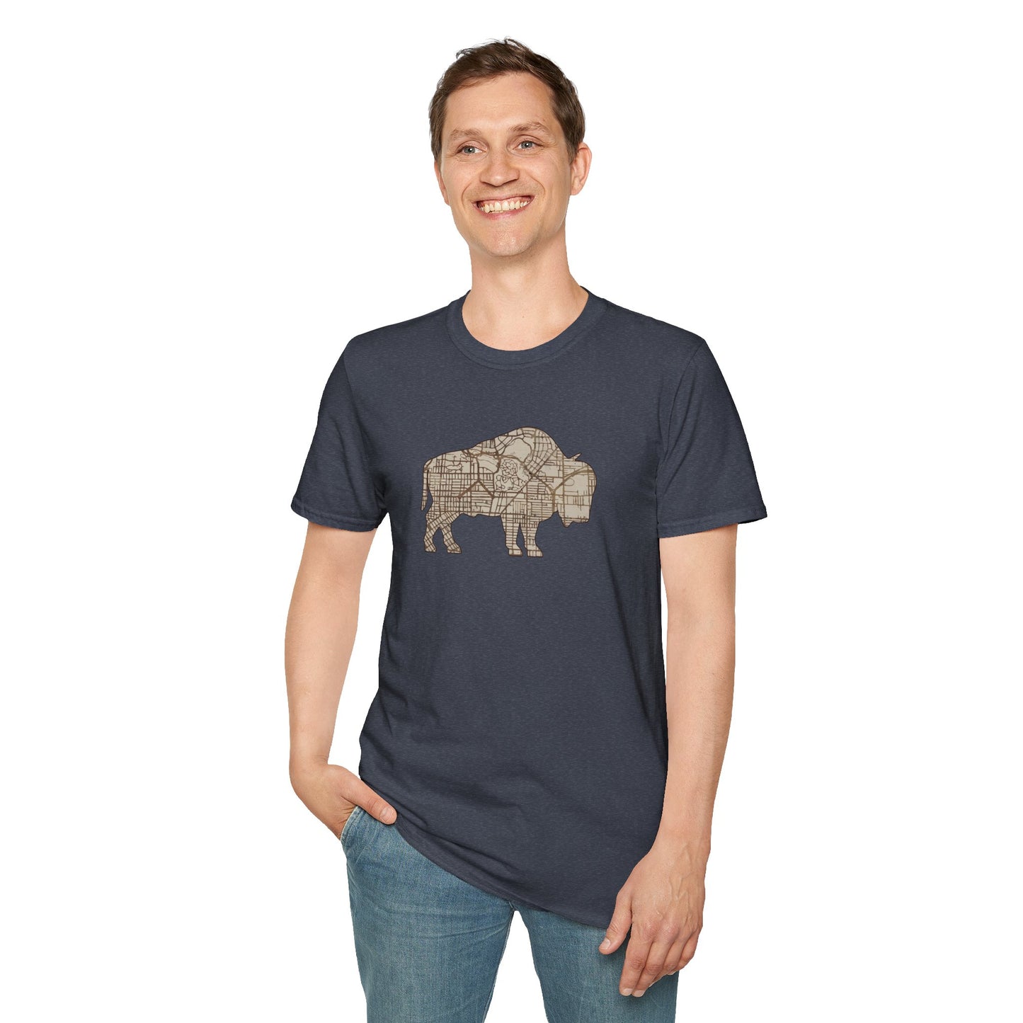 Map of Buffalo Shirt