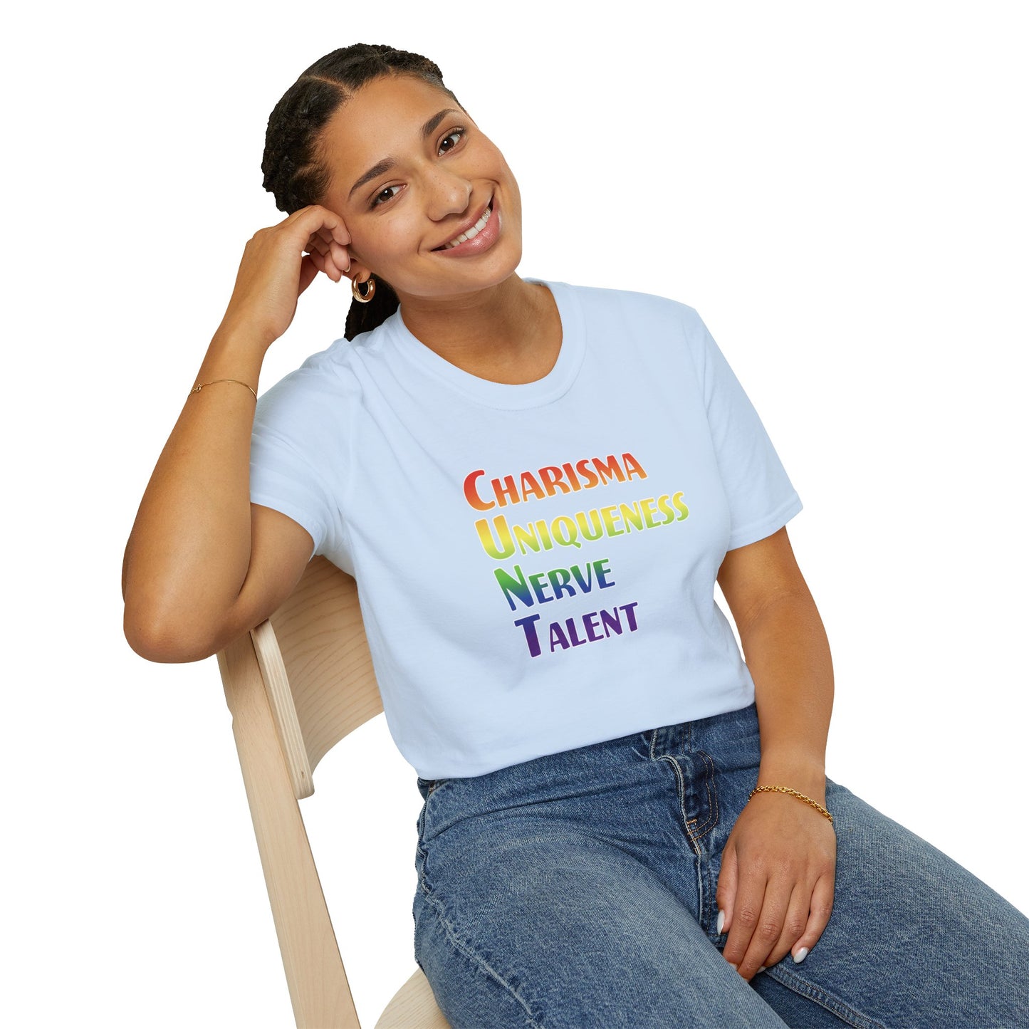 Charisma, Uniqueness, Nerve, T… Shirt