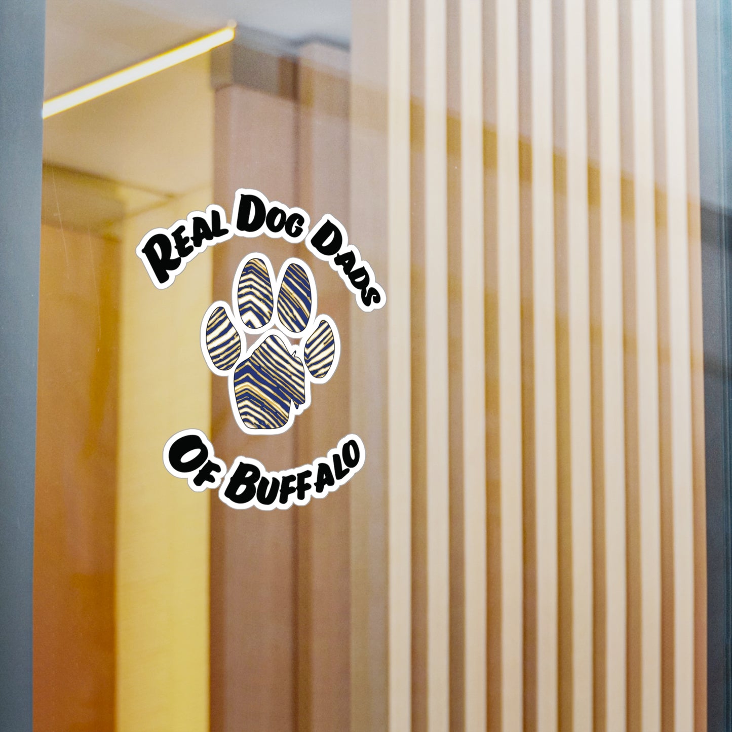 Real Dog Dads of Buffalo Vinyl Decal