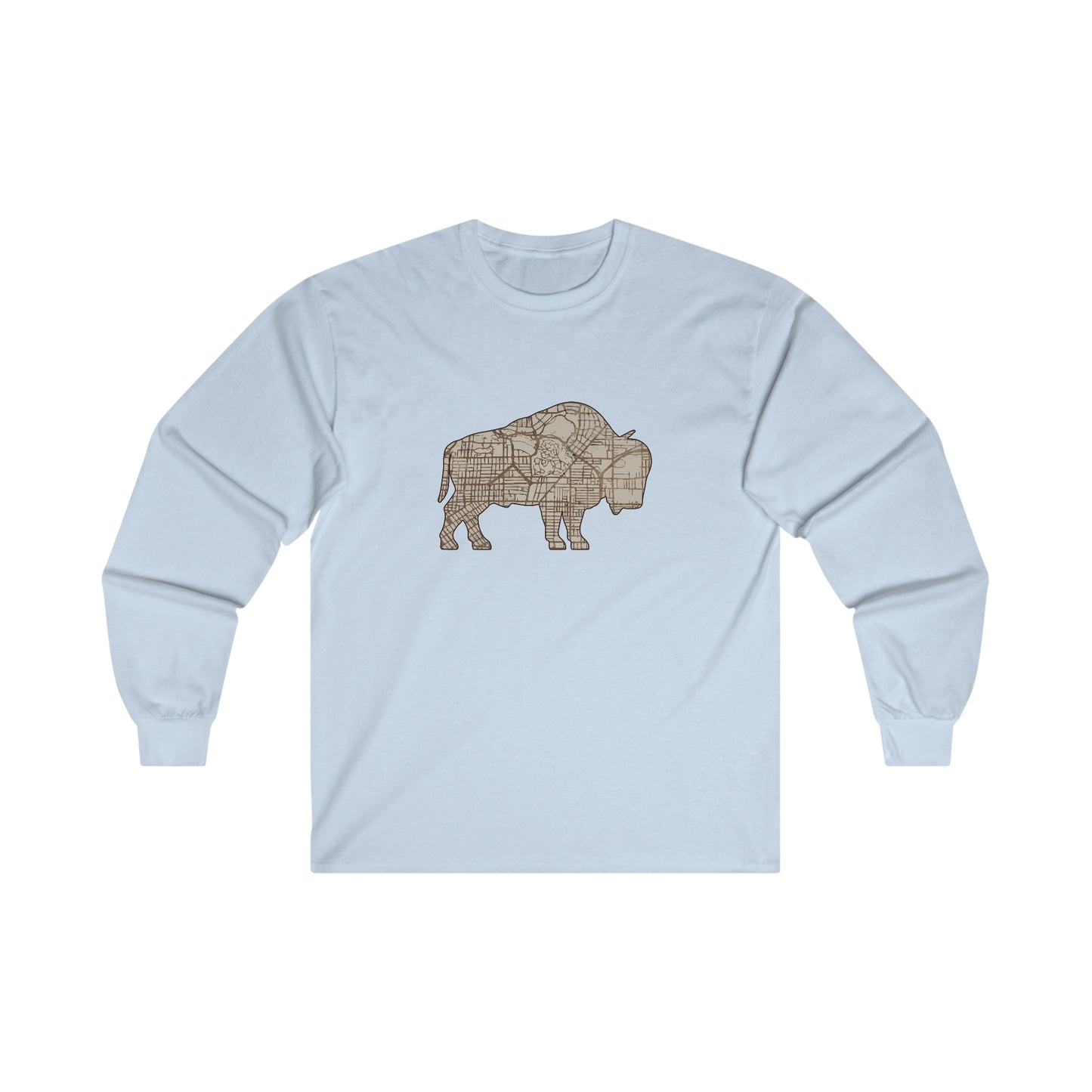 Map of Buffalo Long Sleeve