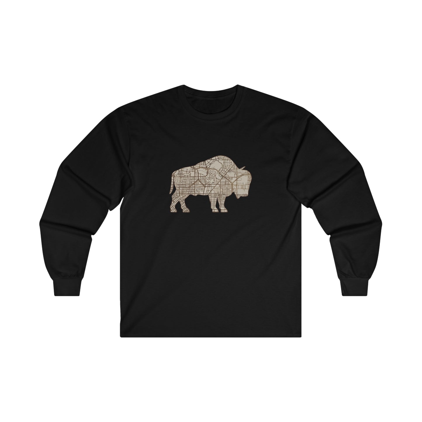 Map of Buffalo Long Sleeve