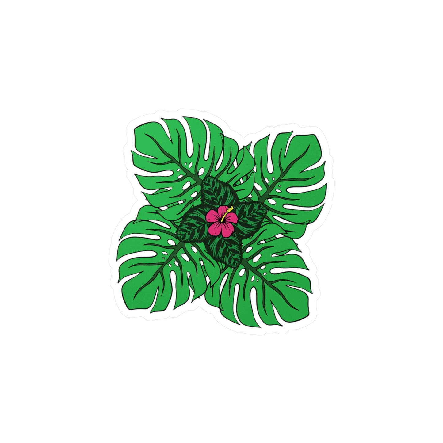 Plant Flower Vinyl Decal