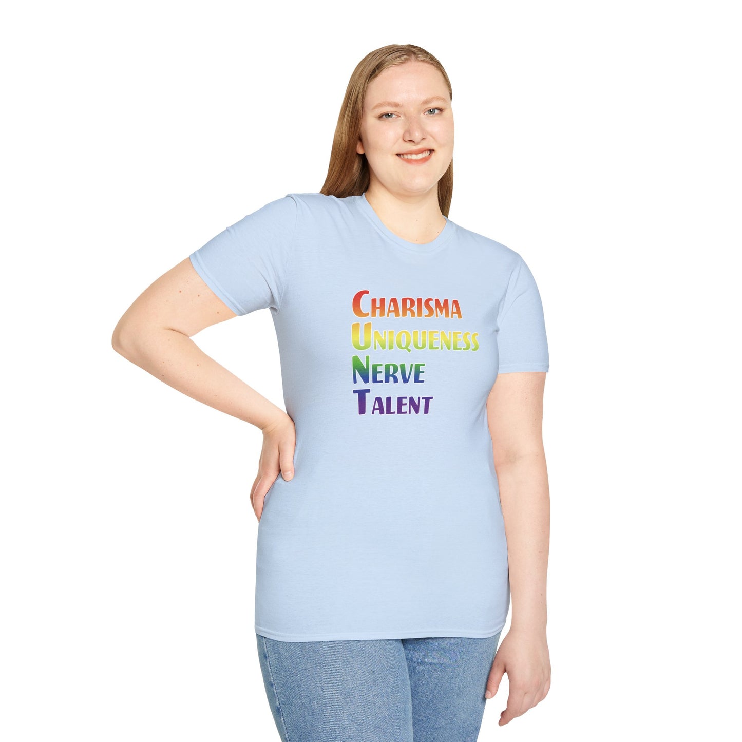 Charisma, Uniqueness, Nerve, T… Shirt