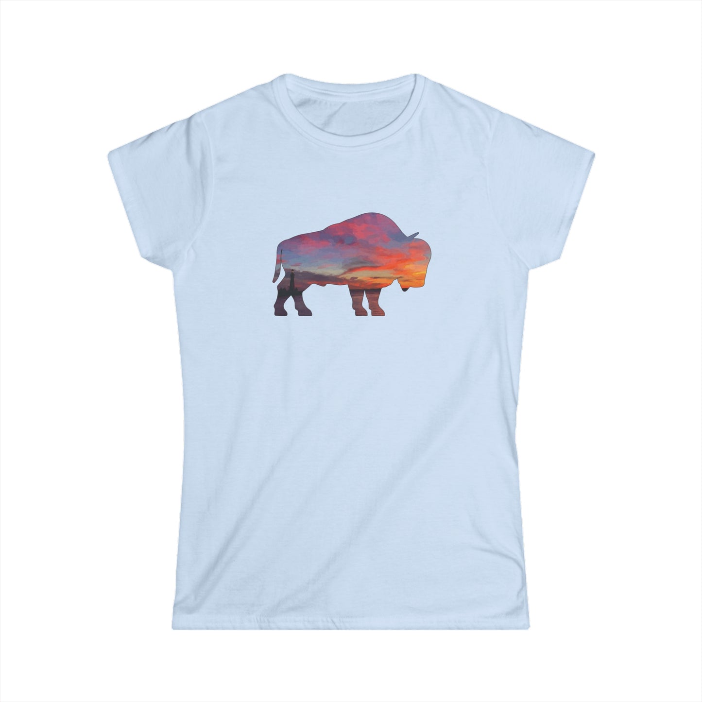 Buffalo Waterfront Sunset Women's Shirt