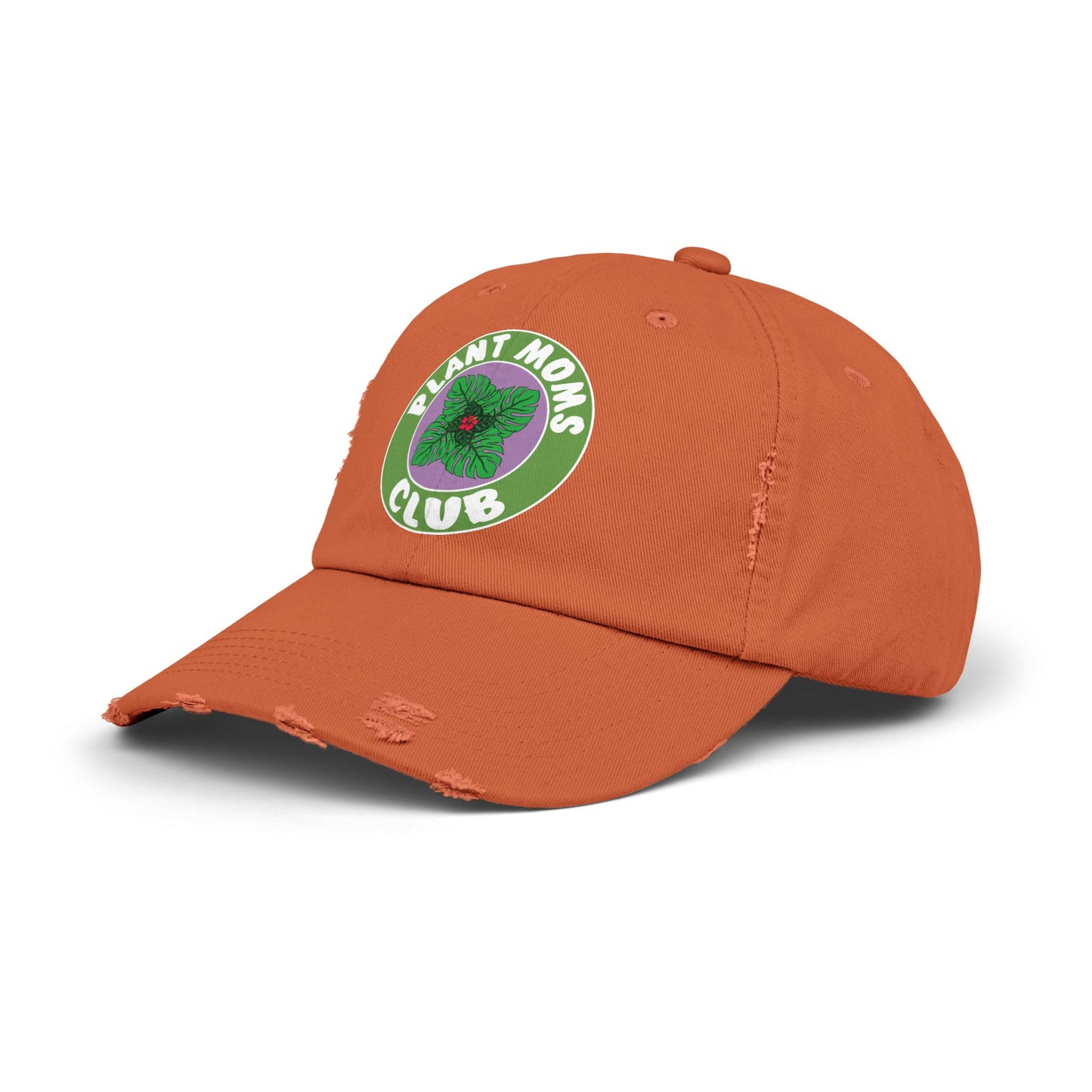 Plant Moms Club Distressed Cap