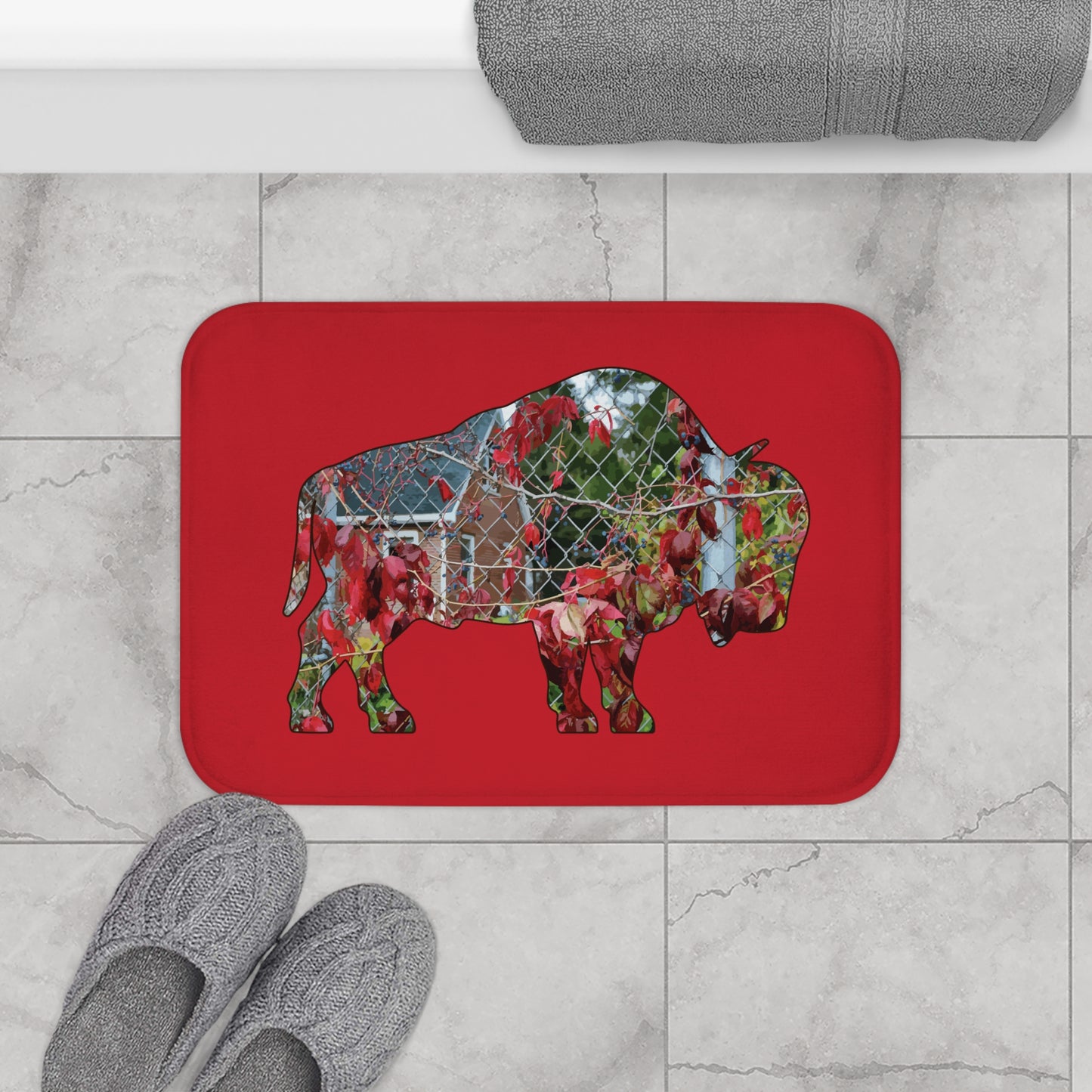 Fall Foliage Bath Mat