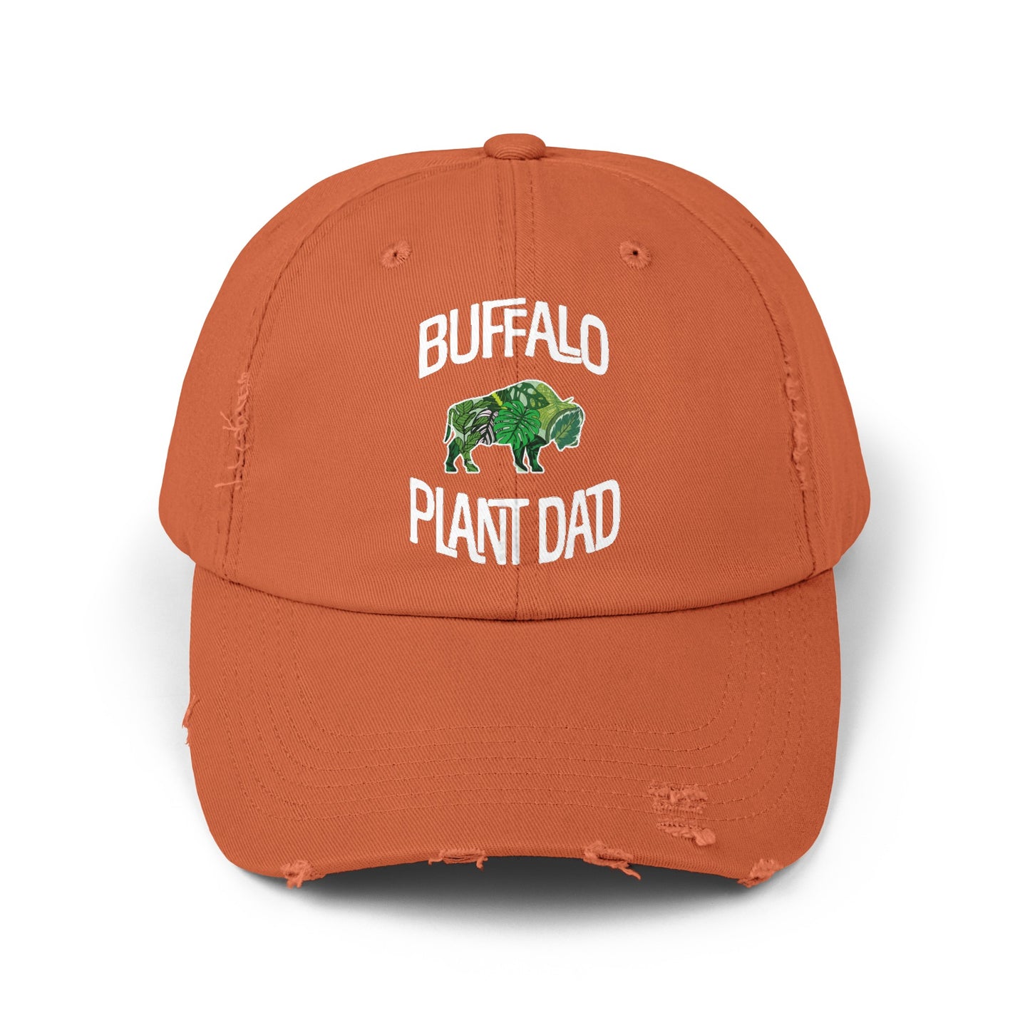 Buffalo Plant Dad Distressed Cap