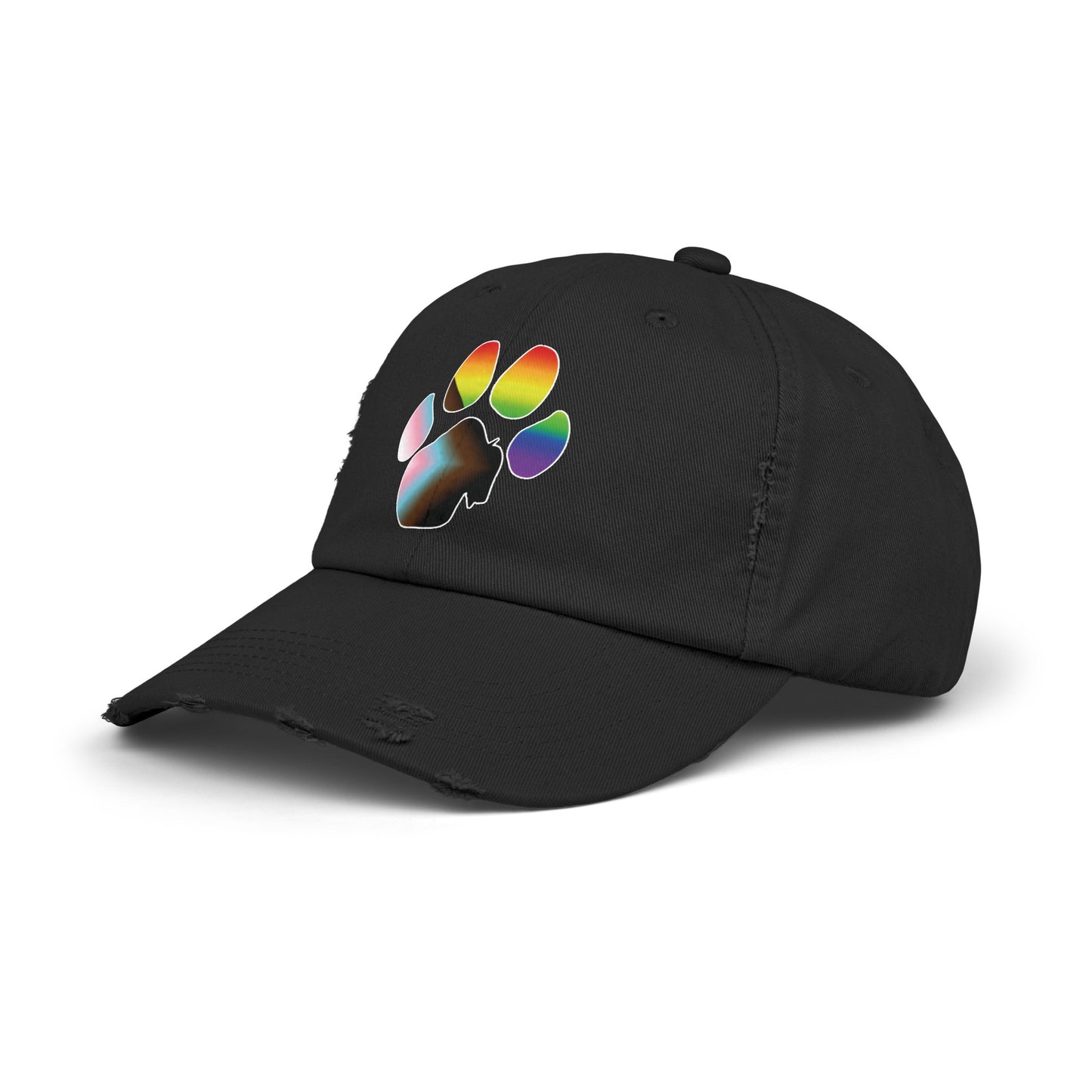 The Pawffalo Pride Distressed Cap