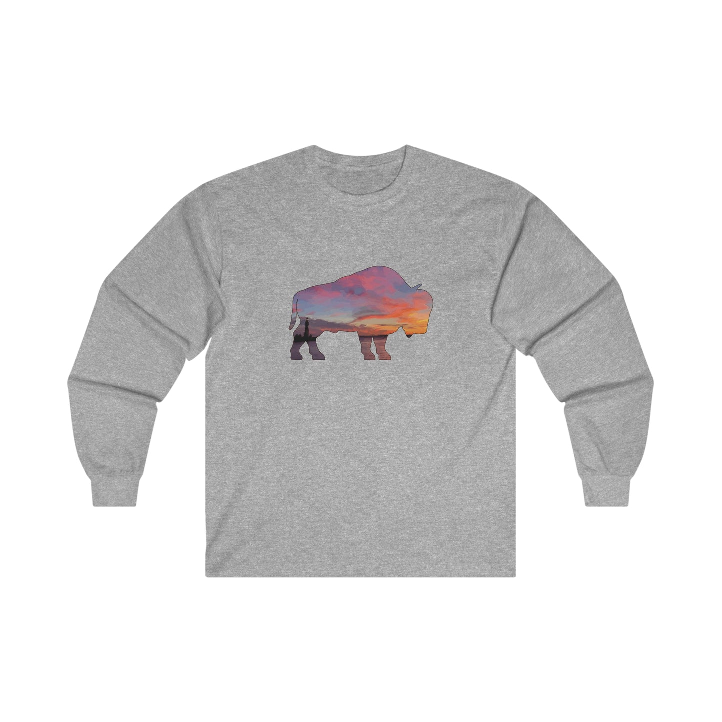 Buffalo Waterfront Sunset Long Sleeve