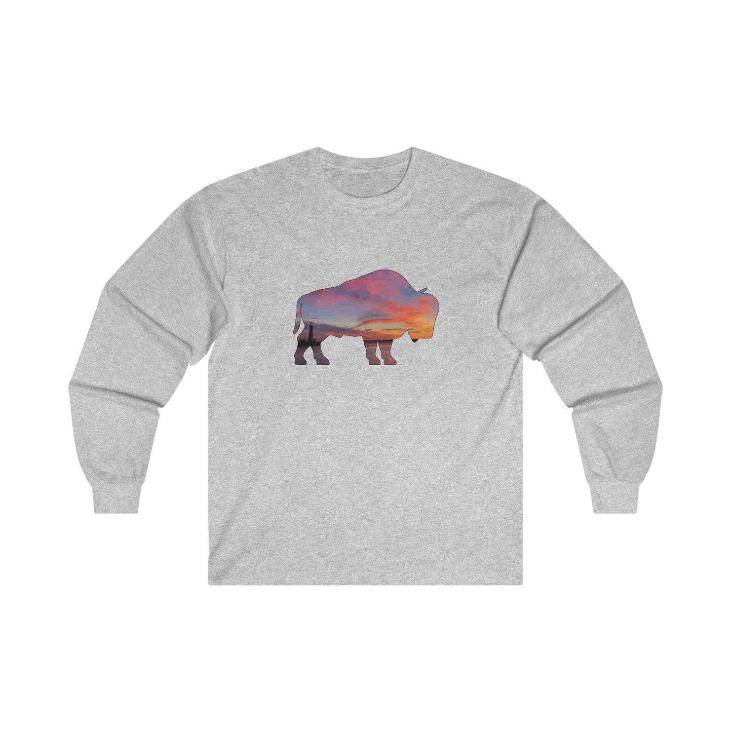 Buffalo Waterfront Sunset Long Sleeve