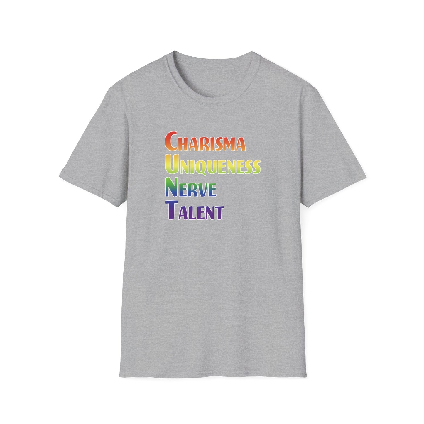 Charisma, Uniqueness, Nerve, T… Shirt