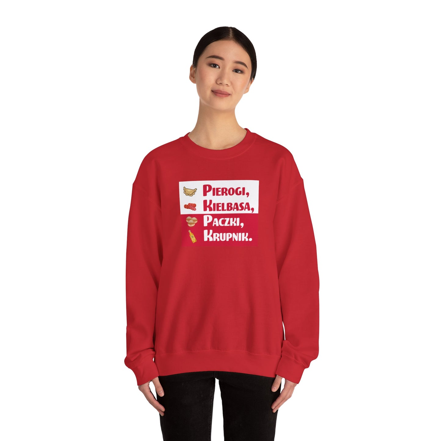 Dyngus Day Flag Sweatshirt