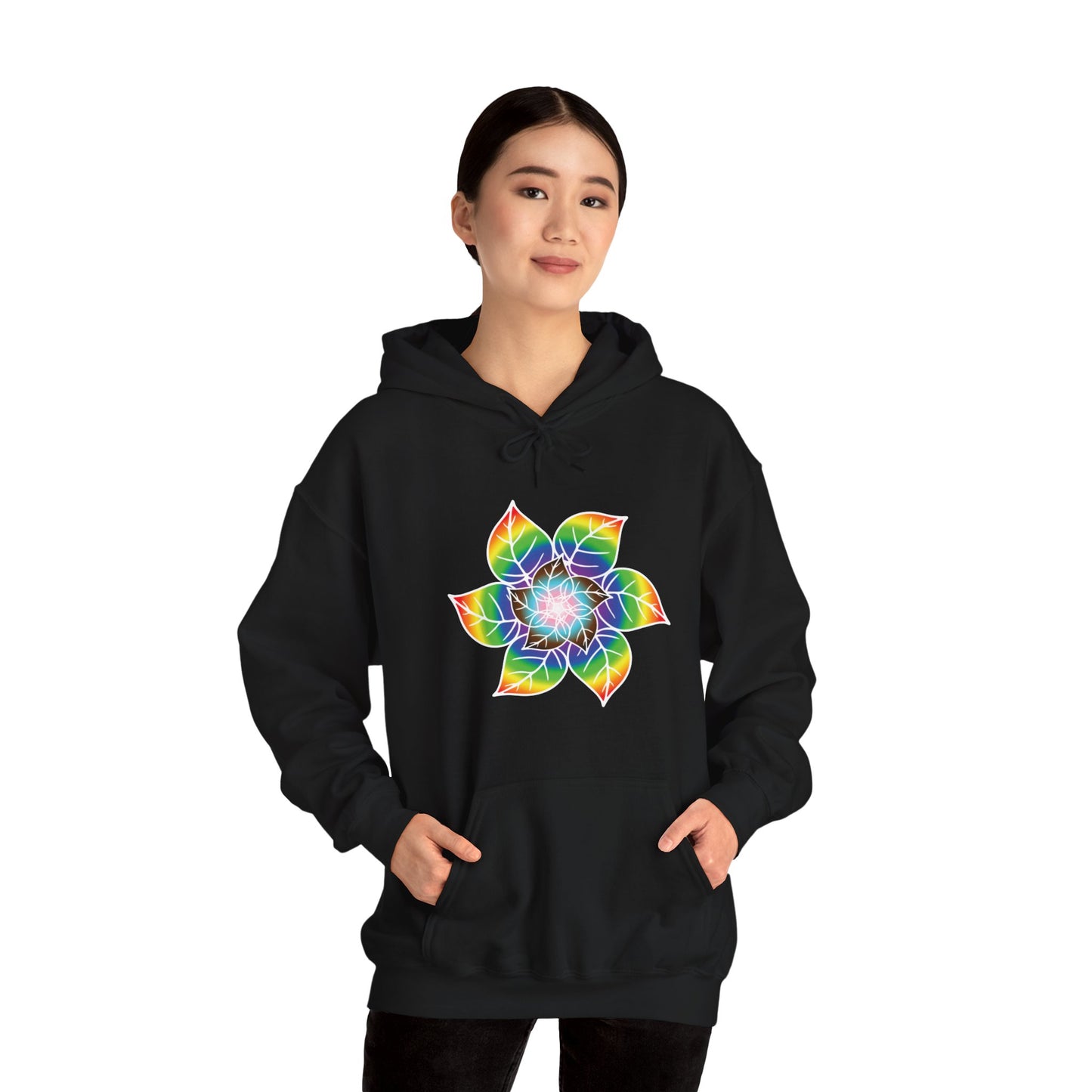 Flower Leaf Pride Hoodie