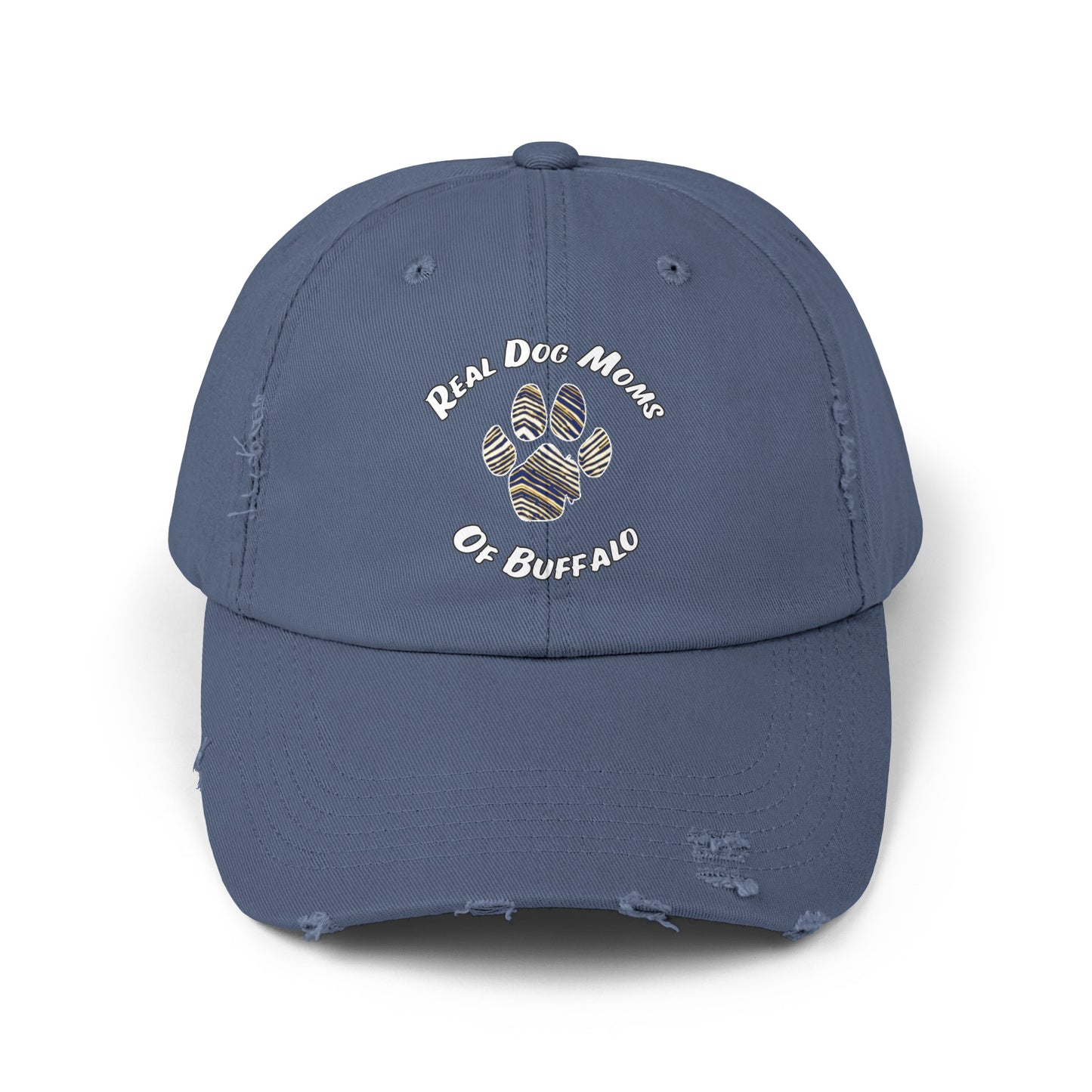 Real Dog Moms of Buffalo Distressed Cap