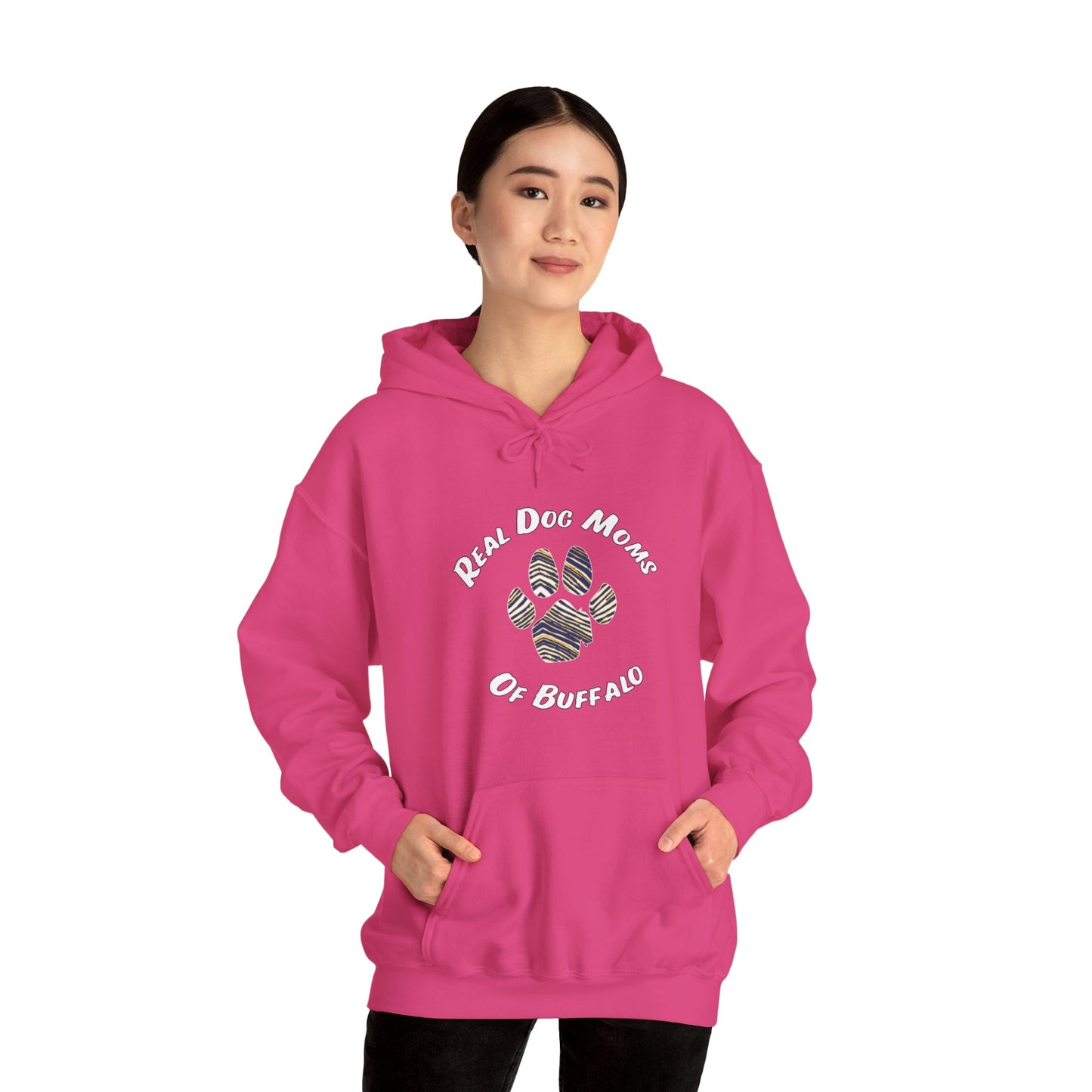 Real Dog Moms of Buffalo Hoodie