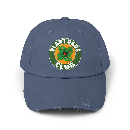 Plant Dads Club Distressed Cap