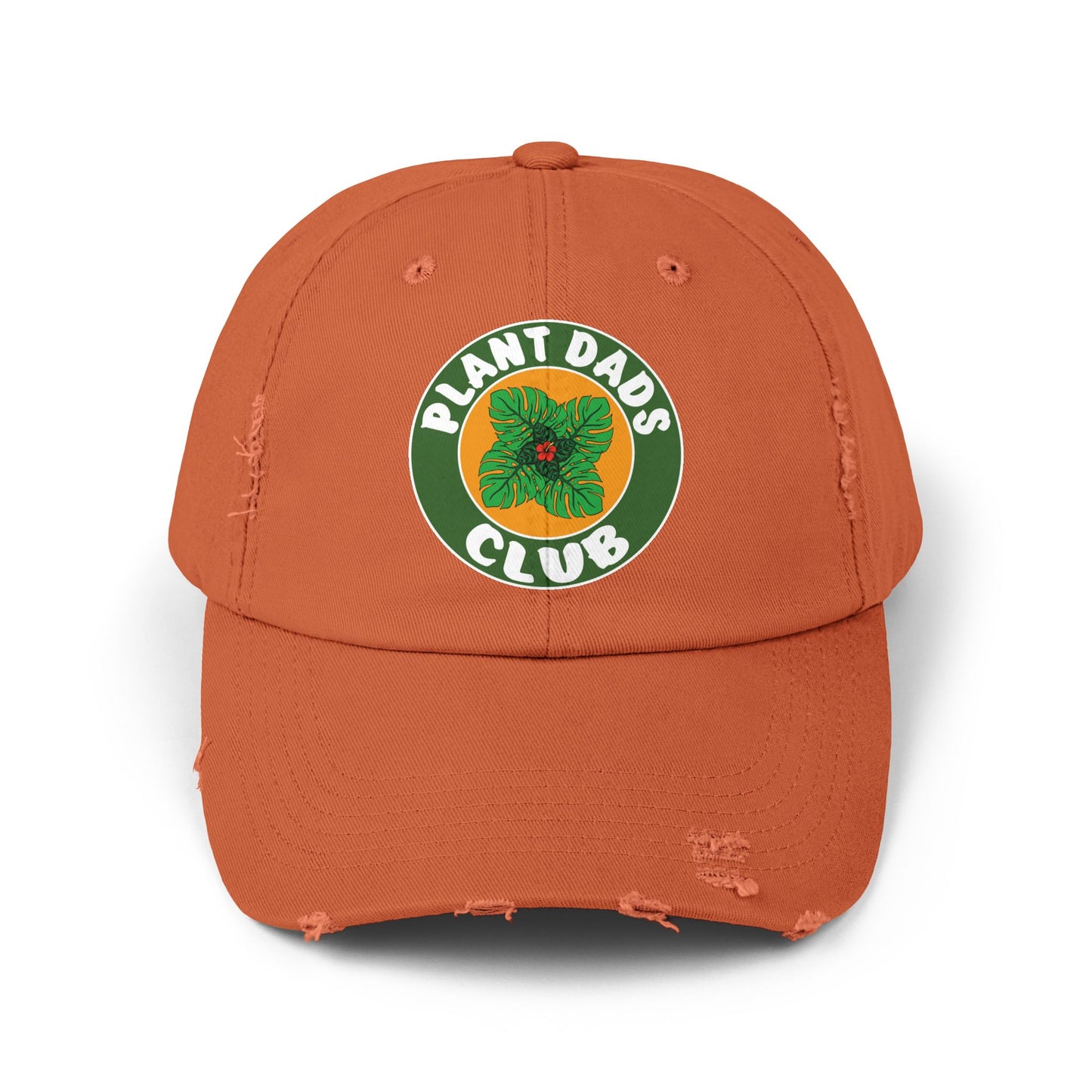 Plant Dads Club Distressed Cap