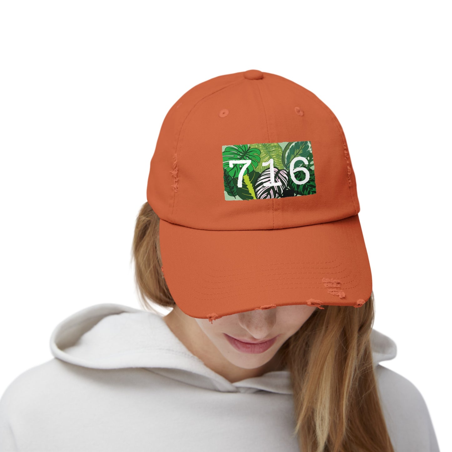 716 Plant People Distressed Cap