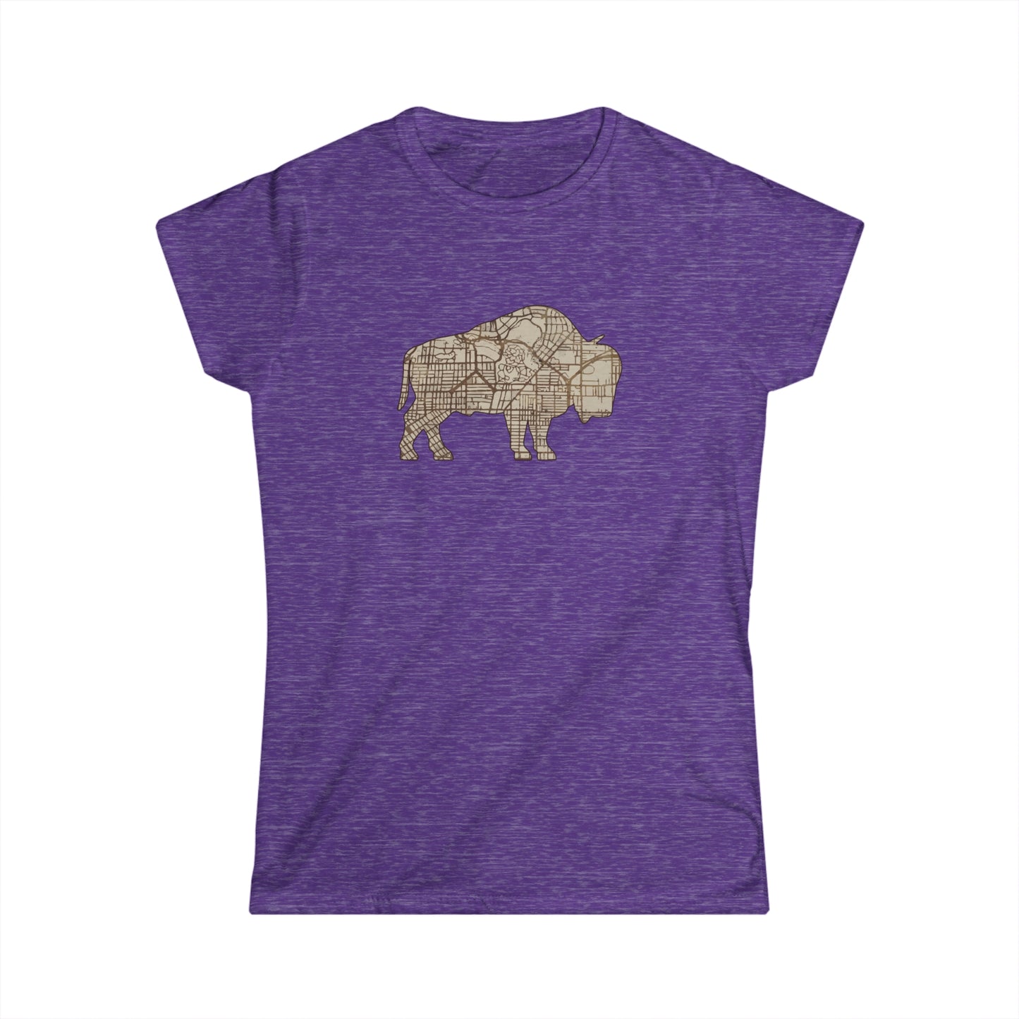 Map of Buffalo Women's Shirt