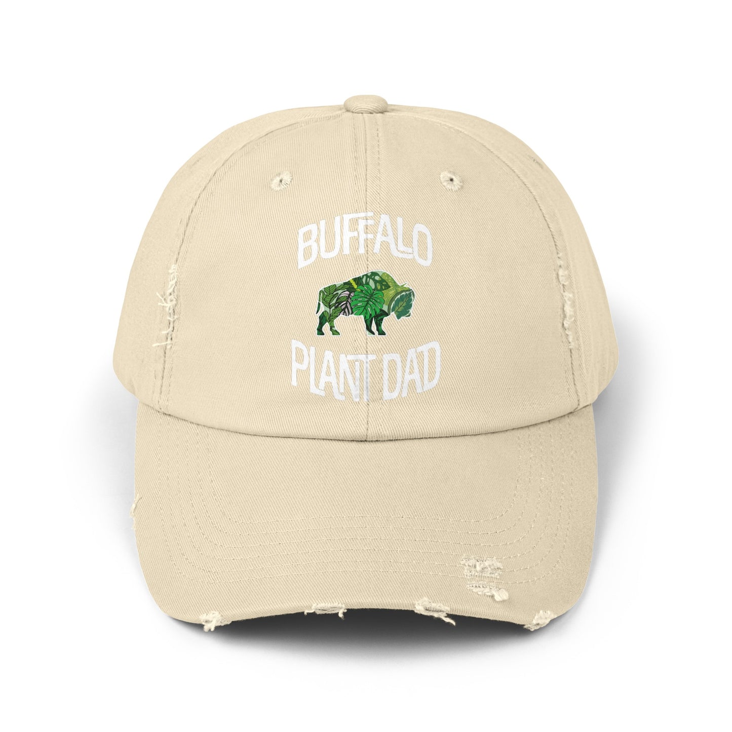 Buffalo Plant Dad Distressed Cap