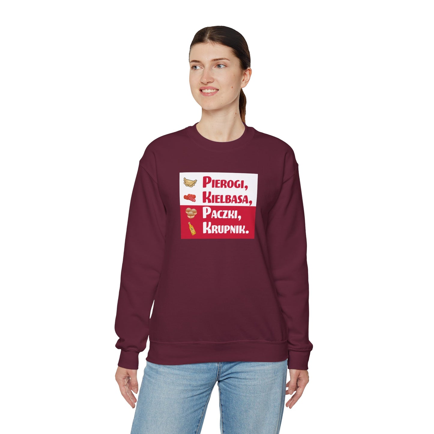 Dyngus Day Flag Sweatshirt