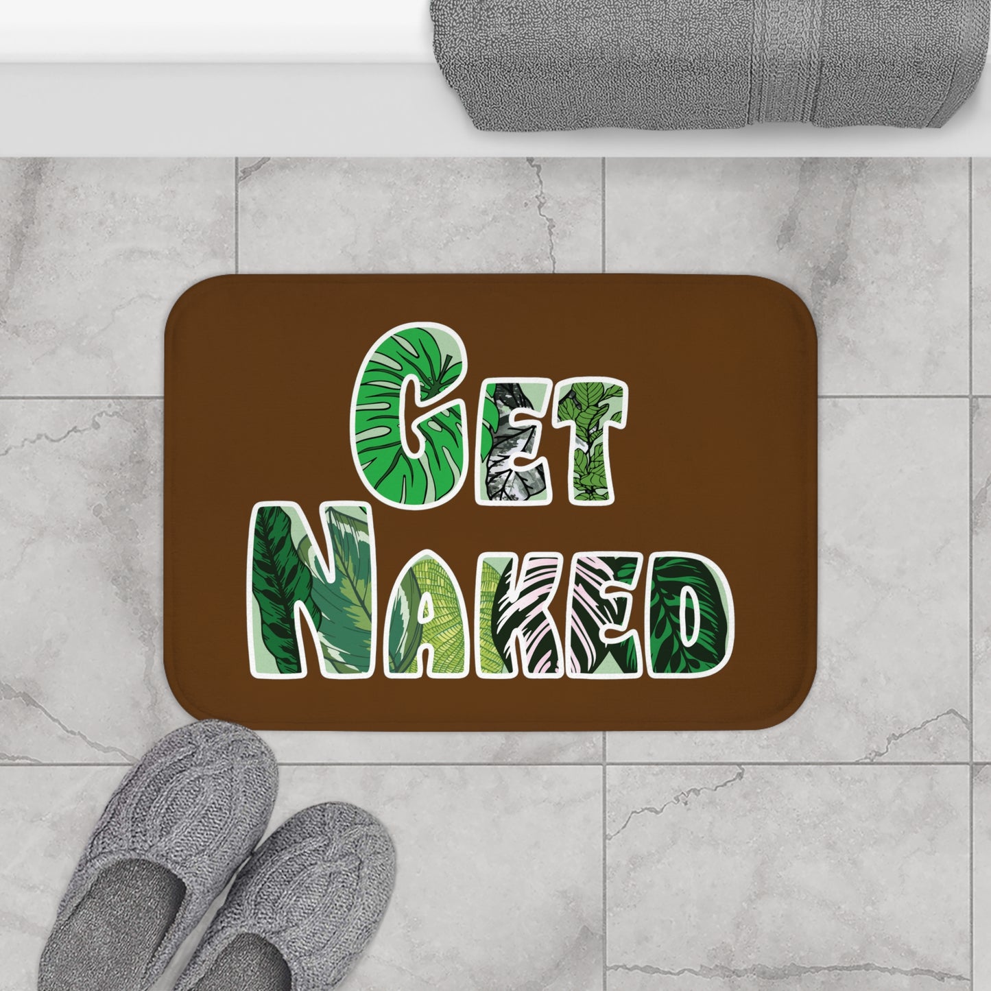 Plant Lovers Bath Mat