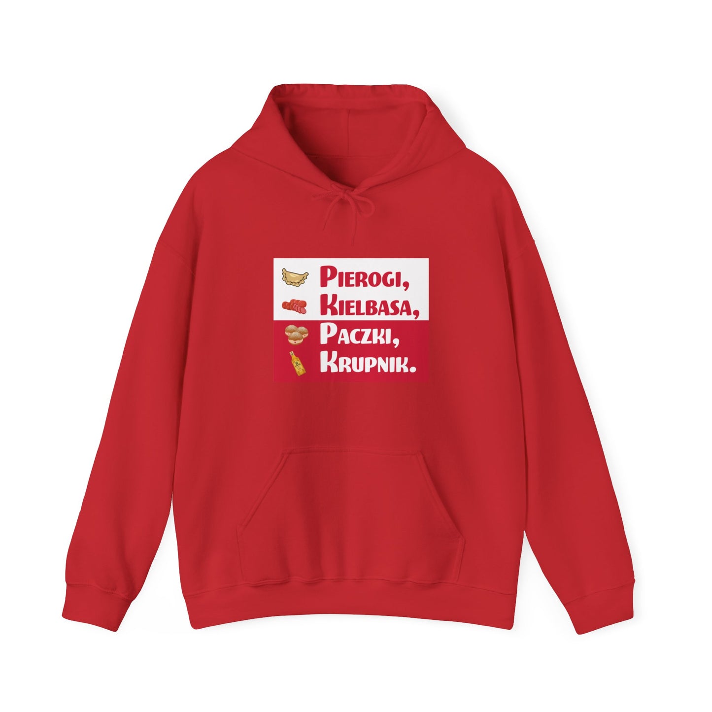 Dyngus Day Flag Hoodie