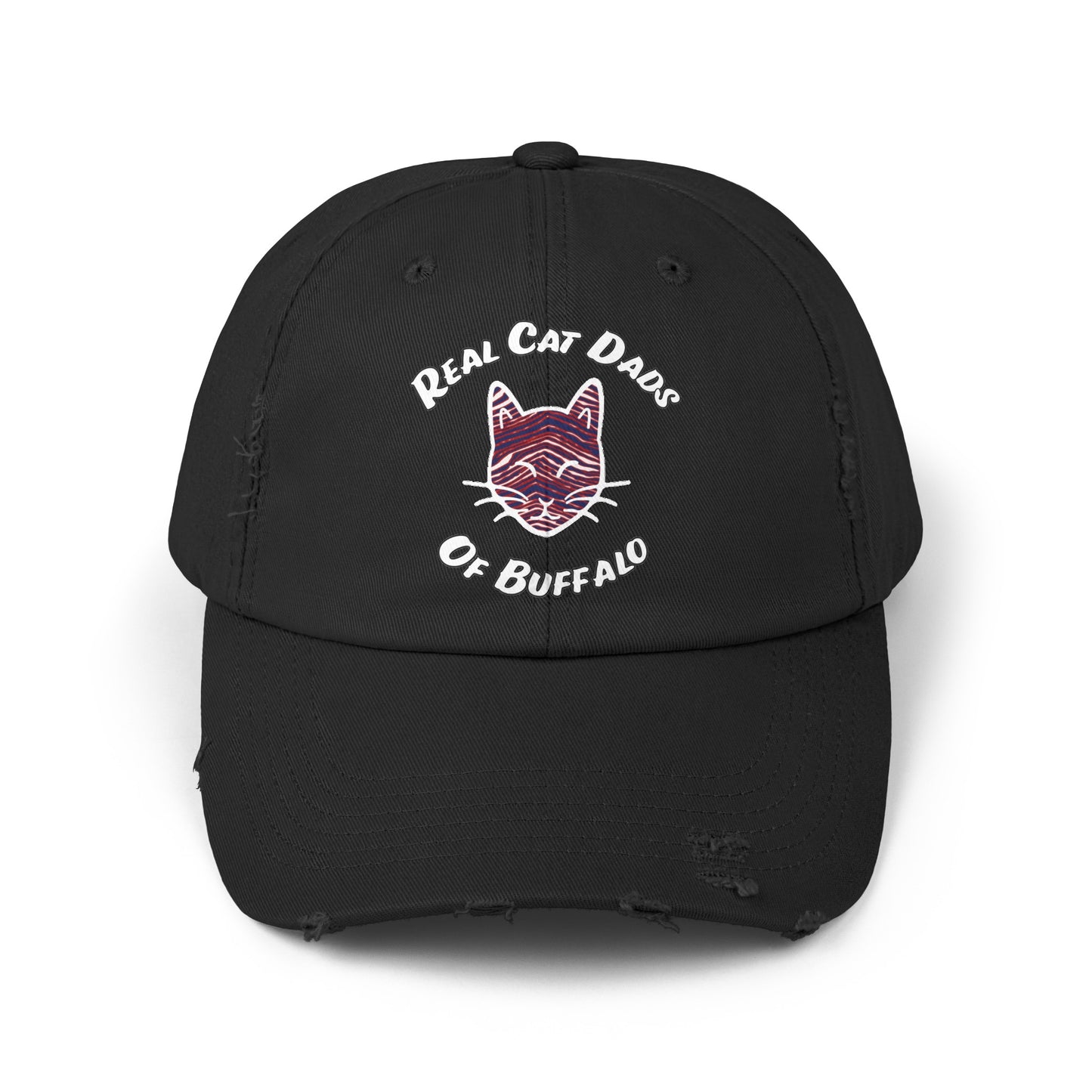 Real Cat Dads of Buffalo Distressed Cap