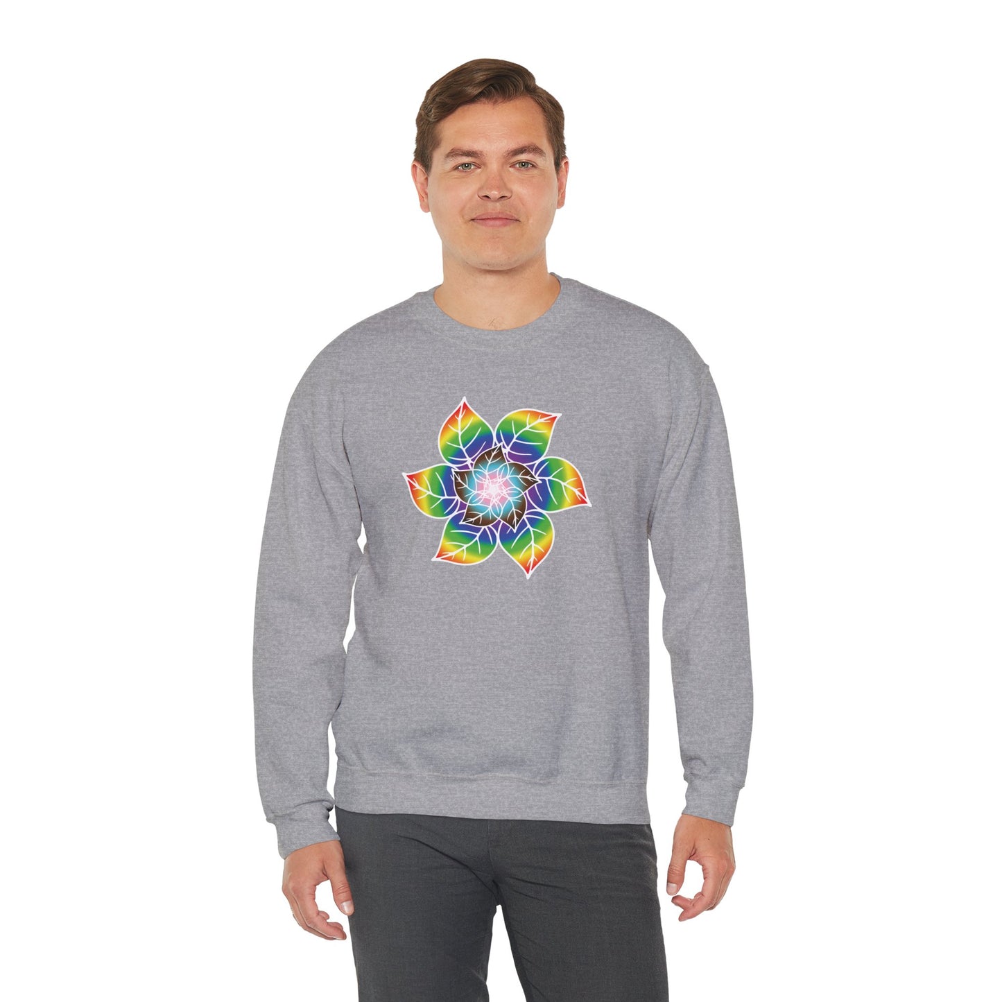 Flower Leaf Pride Sweatshirt