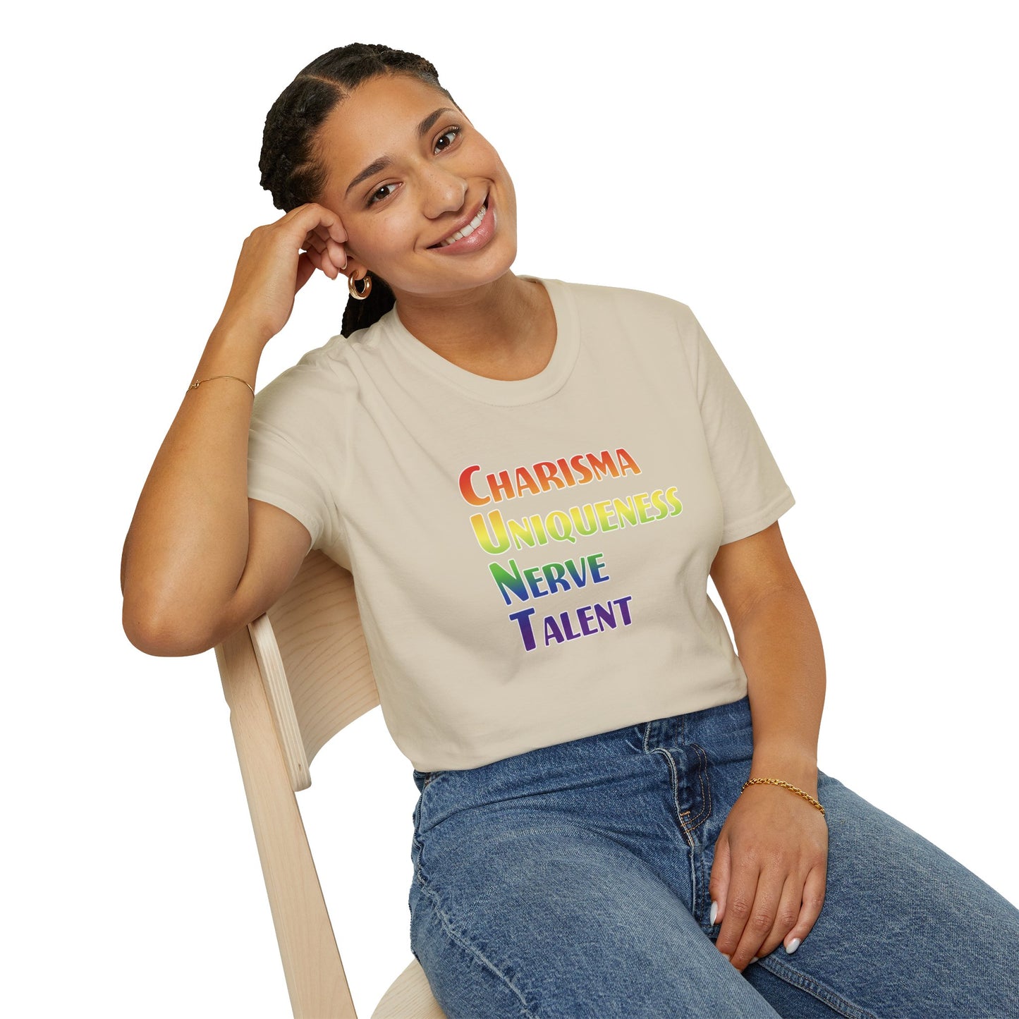 Charisma, Uniqueness, Nerve, T… Shirt