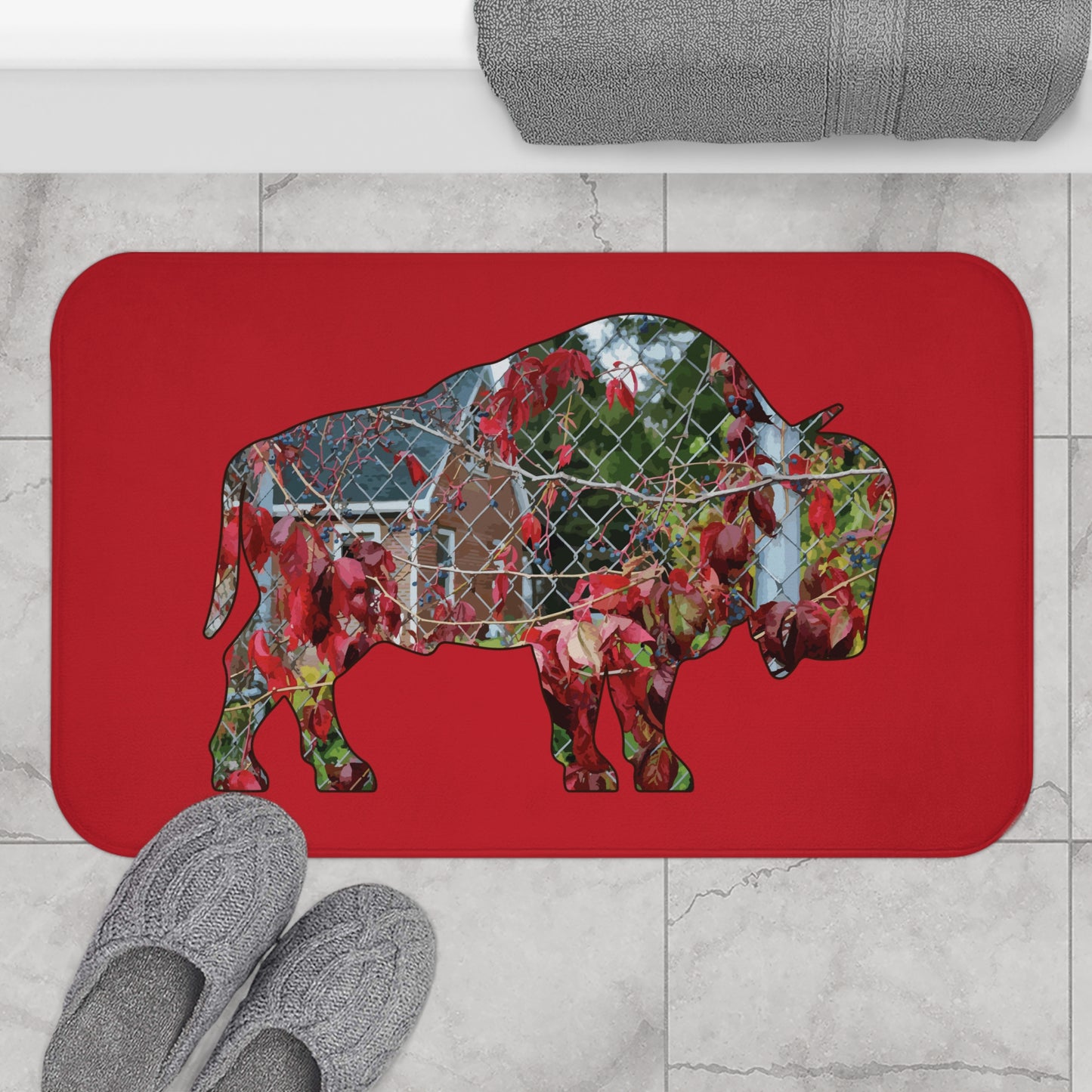 Fall Foliage Bath Mat