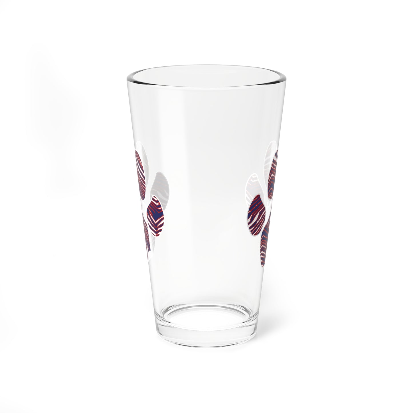 The Pawffalo Game Day Glass