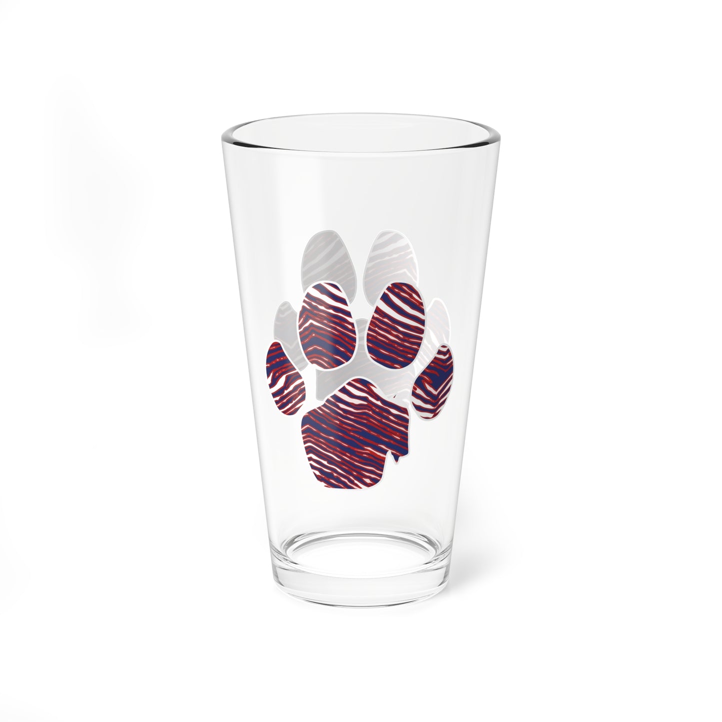 The Pawffalo Game Day Glass