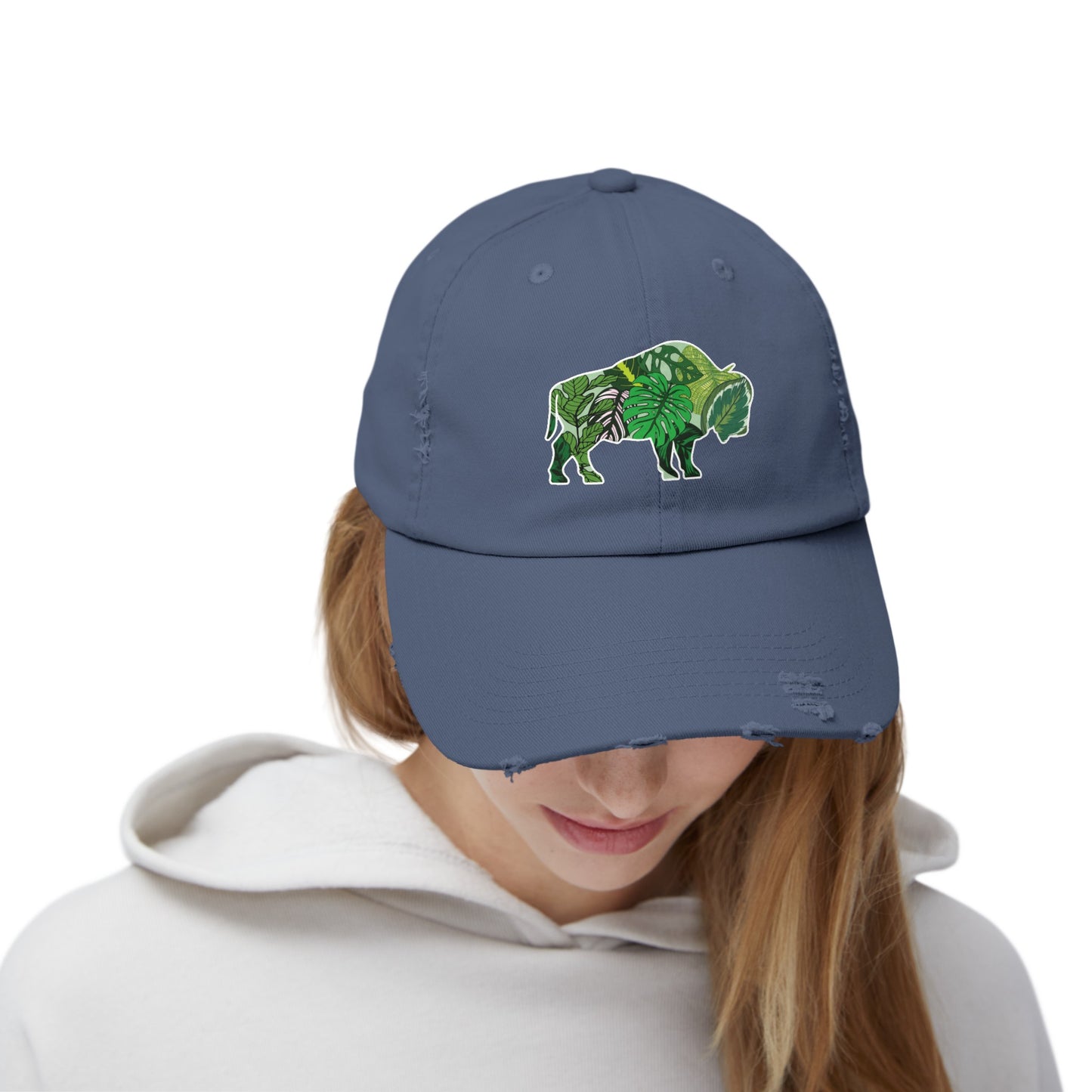 Buffalo Plant Lover Distressed Cap